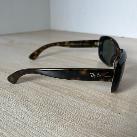 Ray-Ban JACKIE OHH RB4101 710 Cat Eye Tortoise Italy FRAMES ONLY 58-17-135 - Picture 8 of 8